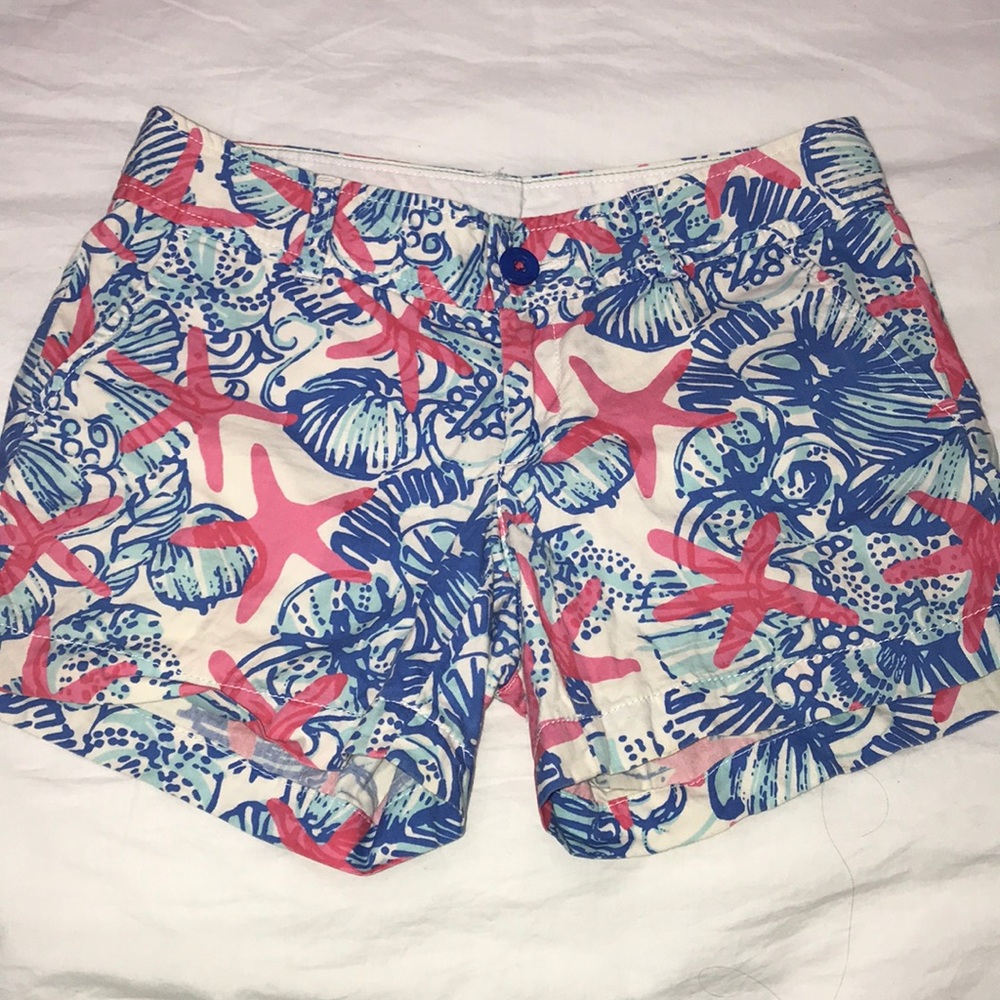 Lilly Pulitzer Pink Starfish Shorts
